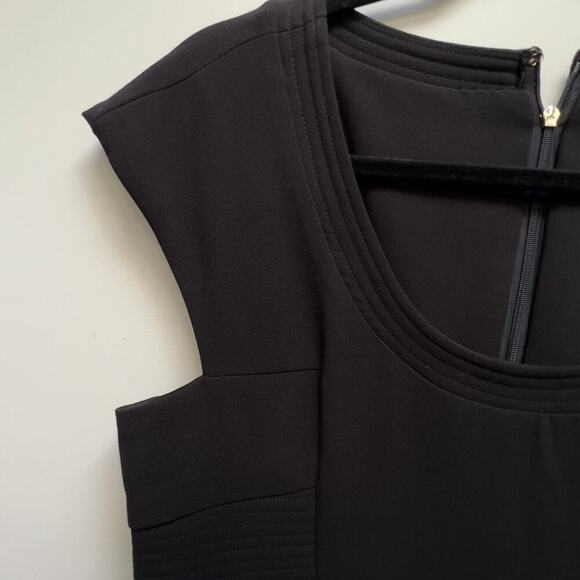 Rachel Roy Black Bodycon Dress With Scoop Neck Size 8 NEW - Picture 5 of 10